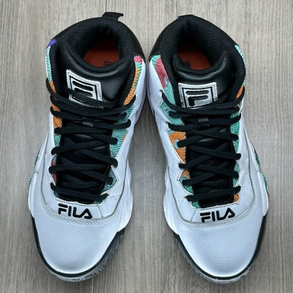 FILA  Athletic Shoes Womens Sz 9 Lace Up Sneakers 5BM01759-175 White Multicolor - Picture 7 of 12